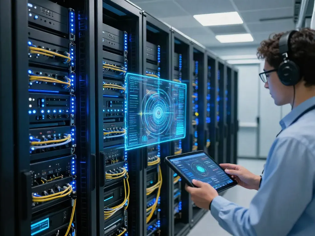 Sportbekleidung günstig kaufen mit einem Eindruck von Cloud Computing und modernen IT-Technologien.